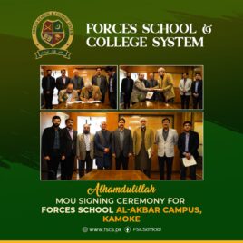 ALHAMDULILAH - MOU SIGNING CEREMONY FOR FORCES SCHOOL AL-AKBAR CAMPUS, KAMOKE